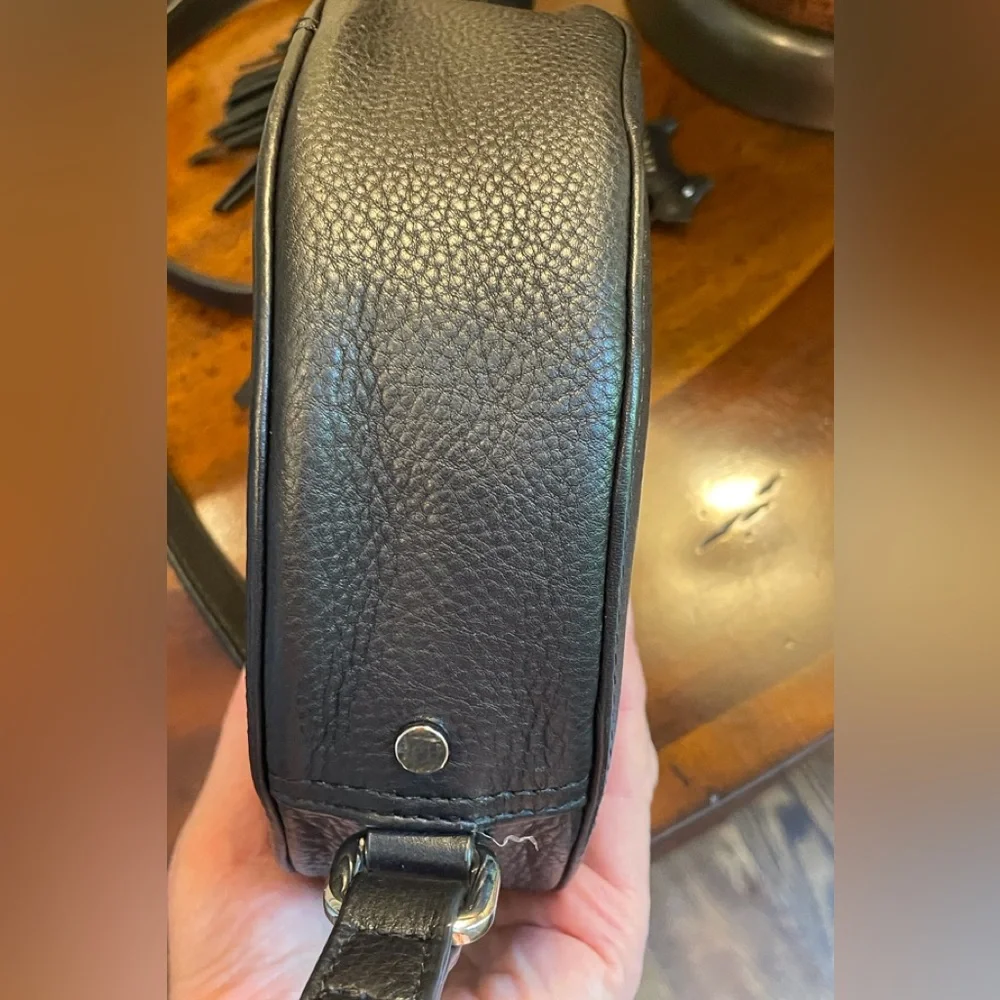 Radley London black circle leather crossbody bag - Picture 5 of 13